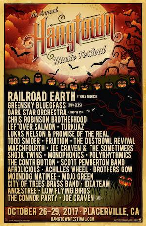 Hangtown Music Festival 2017 Lineup poster image