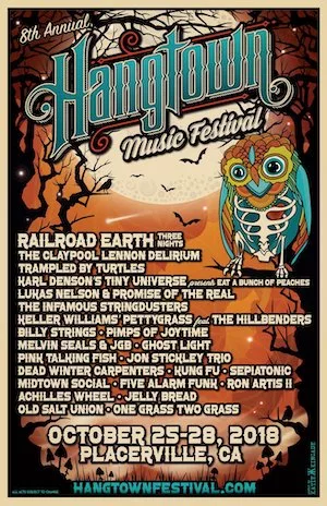 Hangtown Music Festival 2018 Lineup poster image