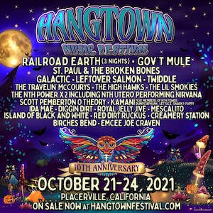 Hangtown Music Festival 2021 Lineup poster image