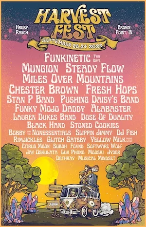 Harvest Fest 2022 Lineup poster image