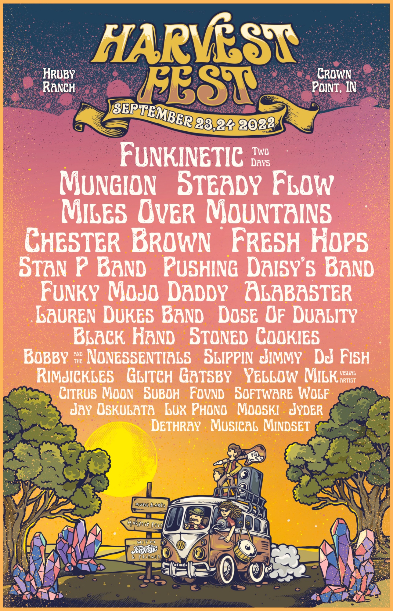 Harvest Fest 2022 Lineup | Grooveist