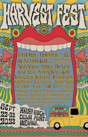 Harvest Fest 2023 Lineup poster image