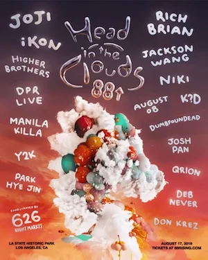Head In The Clouds Los Angeles 2019 Lineup poster image