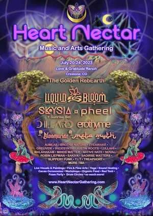 Heart Nectar Gathering 2023 Lineup poster image