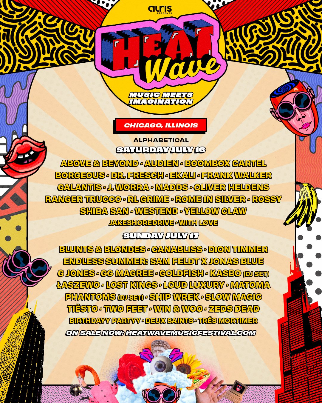 Heatwave Music Festival 2022 Lineup | Grooveist