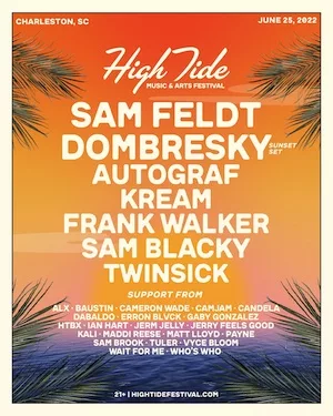 High Tide Music Festival 2022 Lineup poster image