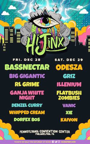 HiJinx Festival 2018 Lineup poster image