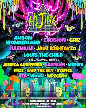 HiJinx Festival 2021 Lineup poster image