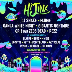 HiJinx Festival 2022 Lineup poster image