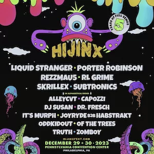 HiJinx Festival 2023 Lineup poster image