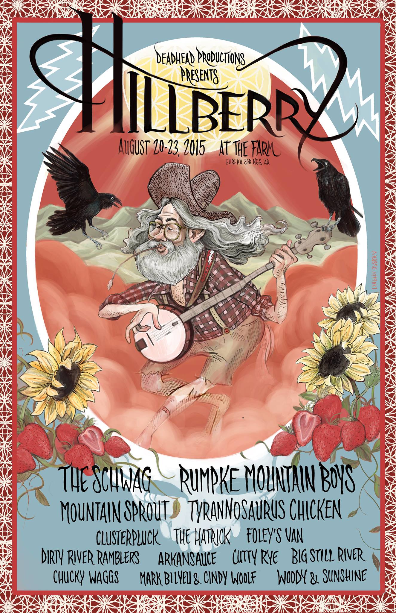 Hillberry Festival 2015 Lineup poster image