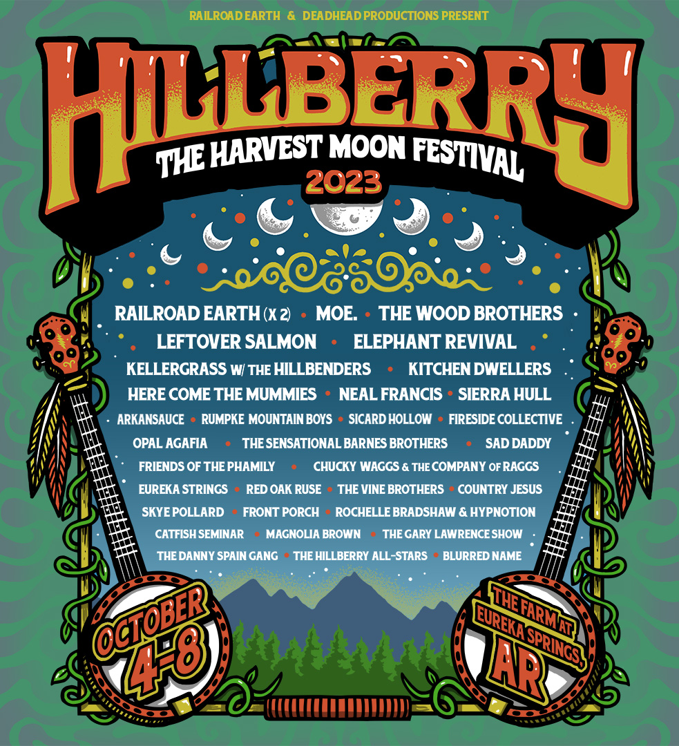 Hillberry Festival lineup poster