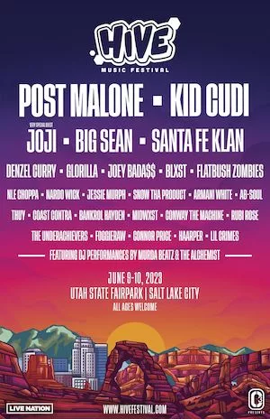 HIVE Music Festival 2023 Lineup poster image