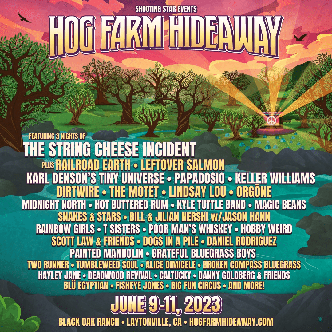 Hog Farm Hideaway 2023 Lineup Grooveist