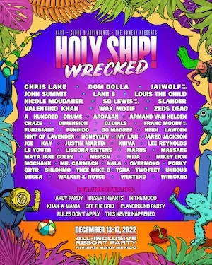 Holy Ship! Wrecked 2022 Lineup poster image