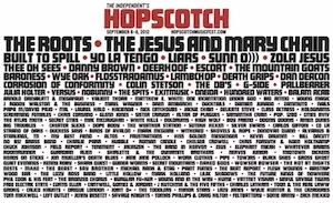 Hopscotch Music Festival 2012 Lineup poster image