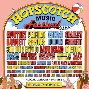 Hopscotch Music Festival 2022 Lineup poster image