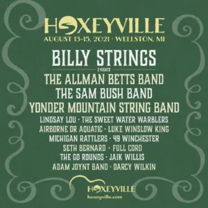 Hoxeyville Music Festival 2021 Lineup poster image