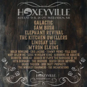 Hoxeyville Music Festival 2024 Lineup poster image