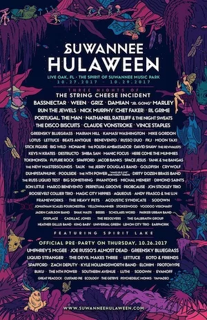 Hulaween 2017 Lineup poster image