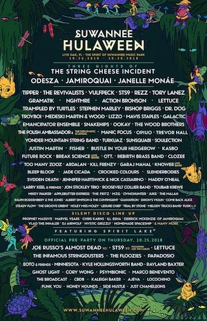 Hulaween 2018 Lineup poster image