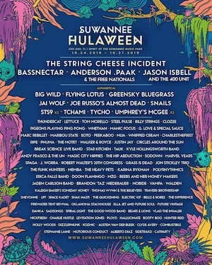 Hulaween 2019 Lineup poster image