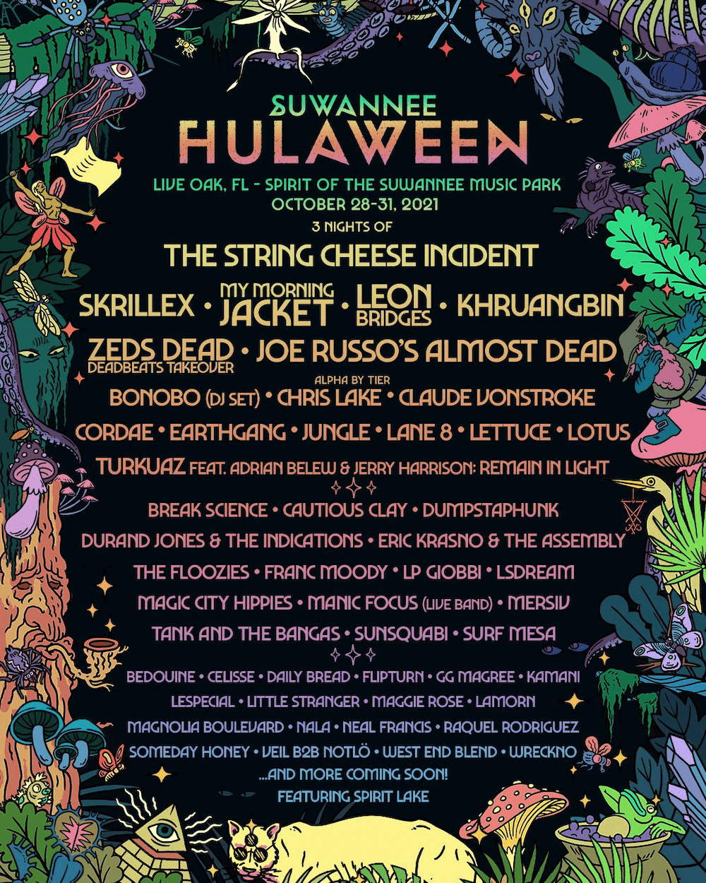 Hulaween 2021 Initial Lineup Announced Grooveist