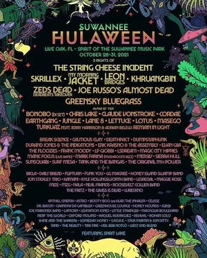 Hulaween 2021 Lineup poster image