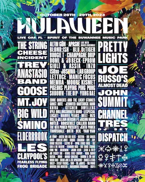 Hulaween 2023 Lineup poster image