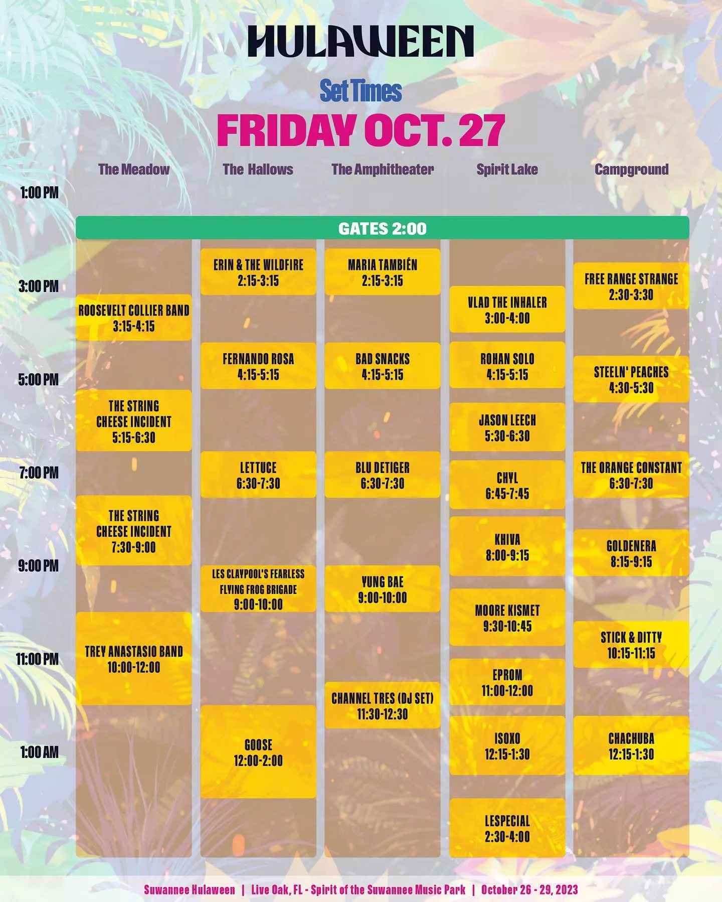 Hulaween Unveils 2023 Daily Lineup Schedule For 10th Anniversary
