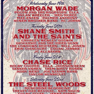 Hwy 30 Music Fest Idaho 2024 Lineup poster image