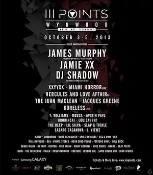 III Points 2013 Lineup poster image