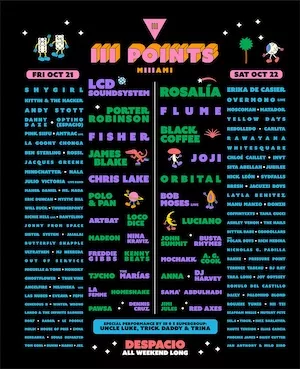 III Points 2022 Lineup poster image