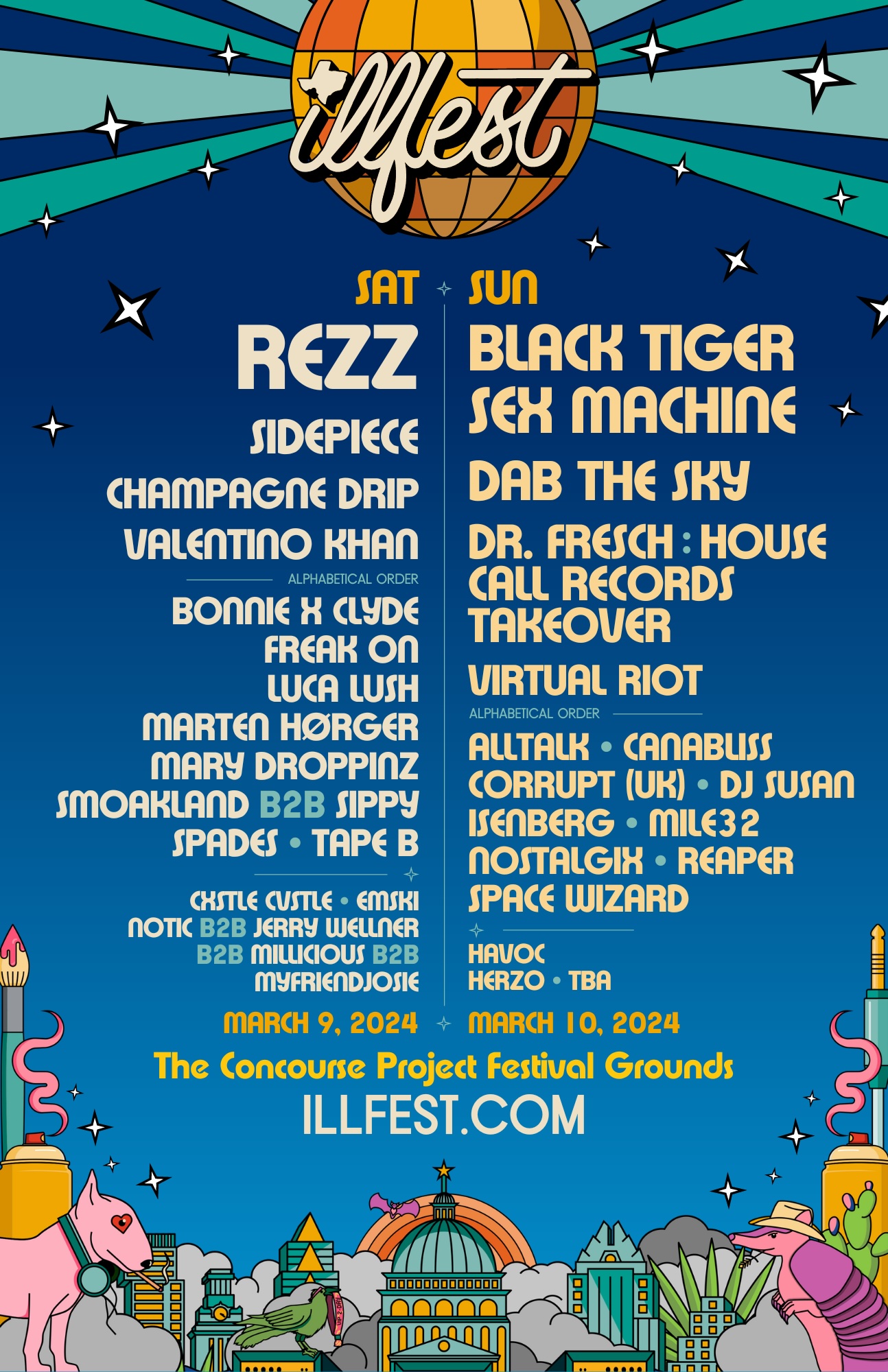 ILLfest 2024 Lineup Grooveist