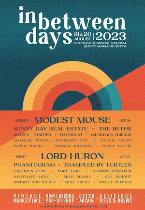 In Between Days Festival 2023 Lineup poster image