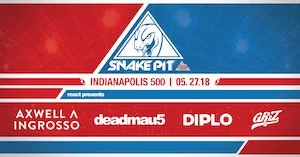 Indy 500 Snake Pit 2018 Lineup poster image