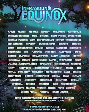 Infrasound Equinox 2023 Lineup poster image