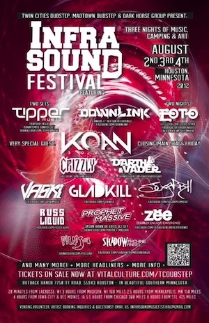 Infrasound Music Festival 2012 Lineup poster image