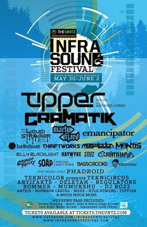 Infrasound Music Festival 2013 Lineup poster image