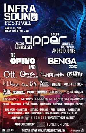 Infrasound Music Festival 2015 Lineup poster image