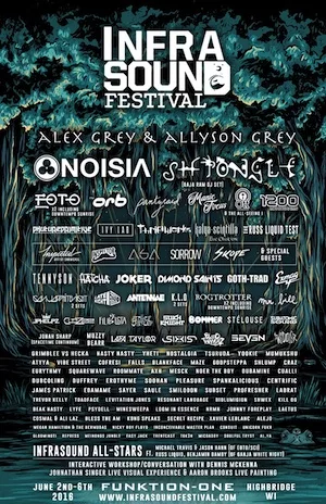 Infrasound Music Festival 2016 Lineup poster image