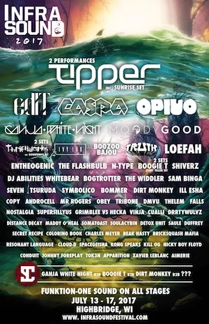 Infrasound Music Festival 2017 Lineup poster image