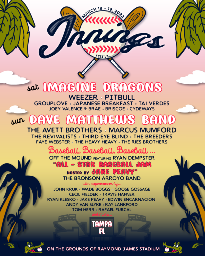 innings festival tampa-2023-lineup-poster