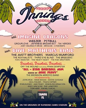 Innings Festival Tampa 2023 Lineup poster image