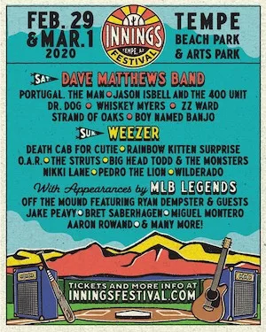 Innings Festival Tempe 2020 Lineup poster image