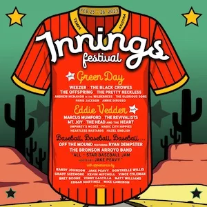 Innings Festival Tempe 2023 Lineup poster image