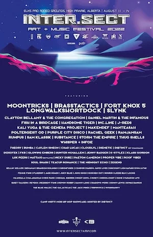 Inter.Sect Art & Music Festival 2022 Lineup poster image