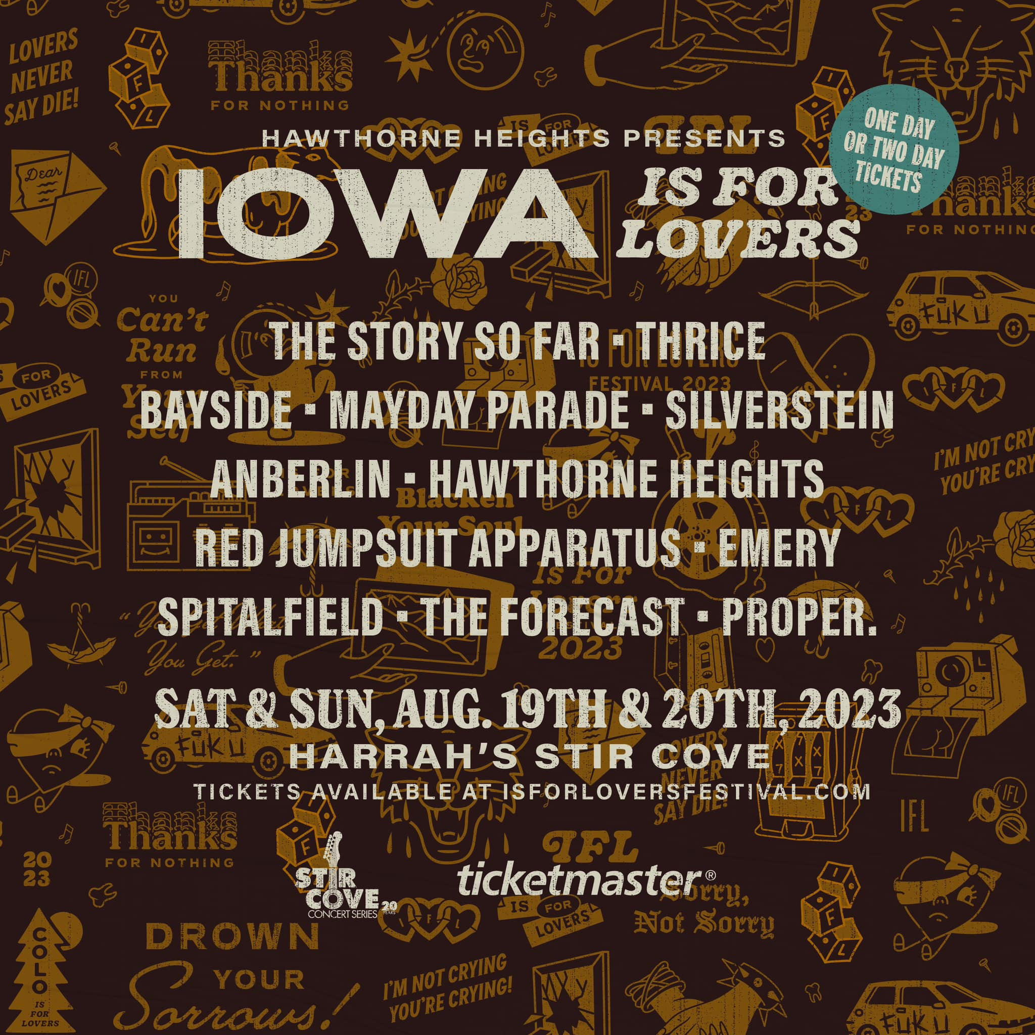 Iowa Is For Lovers Festival 2023 Lineup poster image