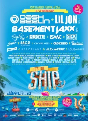 It’s The Ship Singapore 2014 Lineup poster image