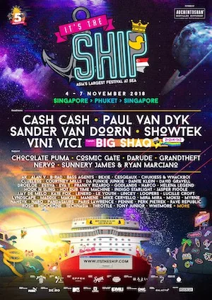 It’s The Ship Singapore 2018 Lineup poster image